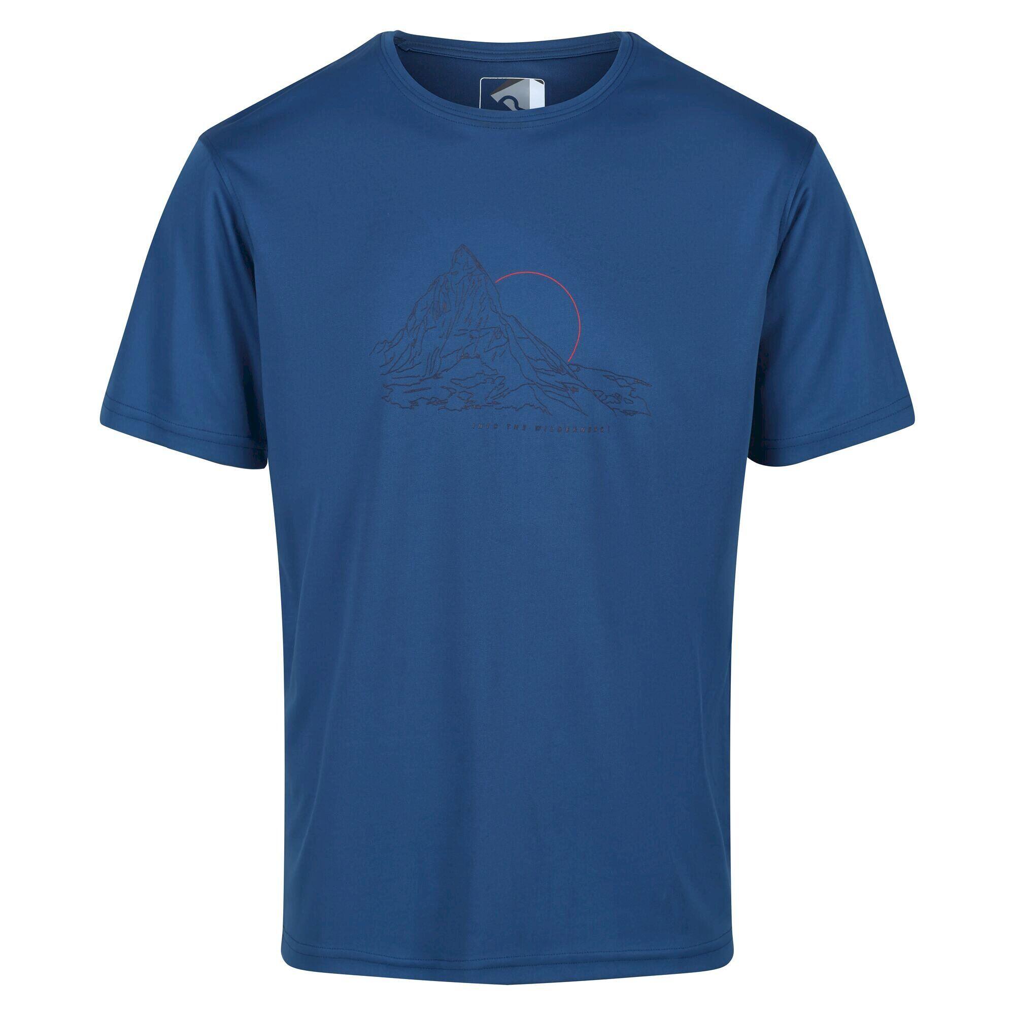 Mens Fingal Vi Sunset Tshirt (dynasty Blue) • SPORTAIGER