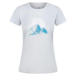 Dames Fingal VI Marl Tshirt (Cyberspace)