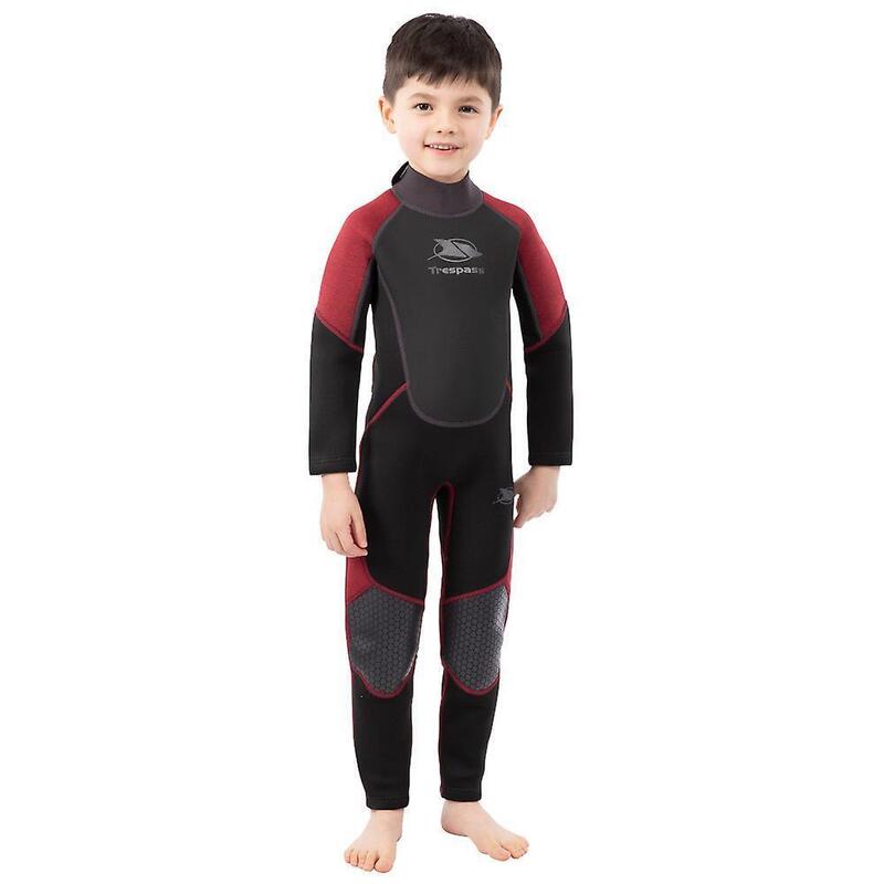 Combinaison de plongée AMIGO 3MM Enfant (Bordeaux Chiné)