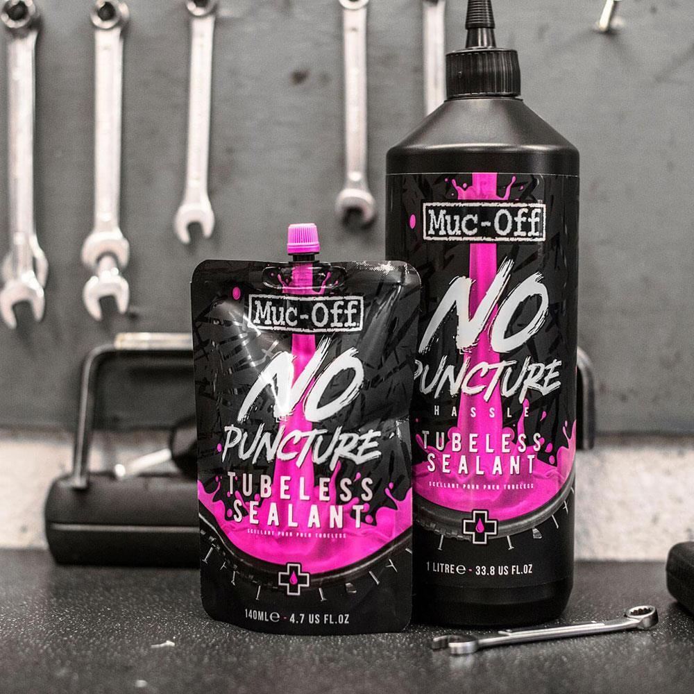 Muc-Off No Puncture Hassle Tubeless Bike Sealant Refill Bottle - 1L 5/5