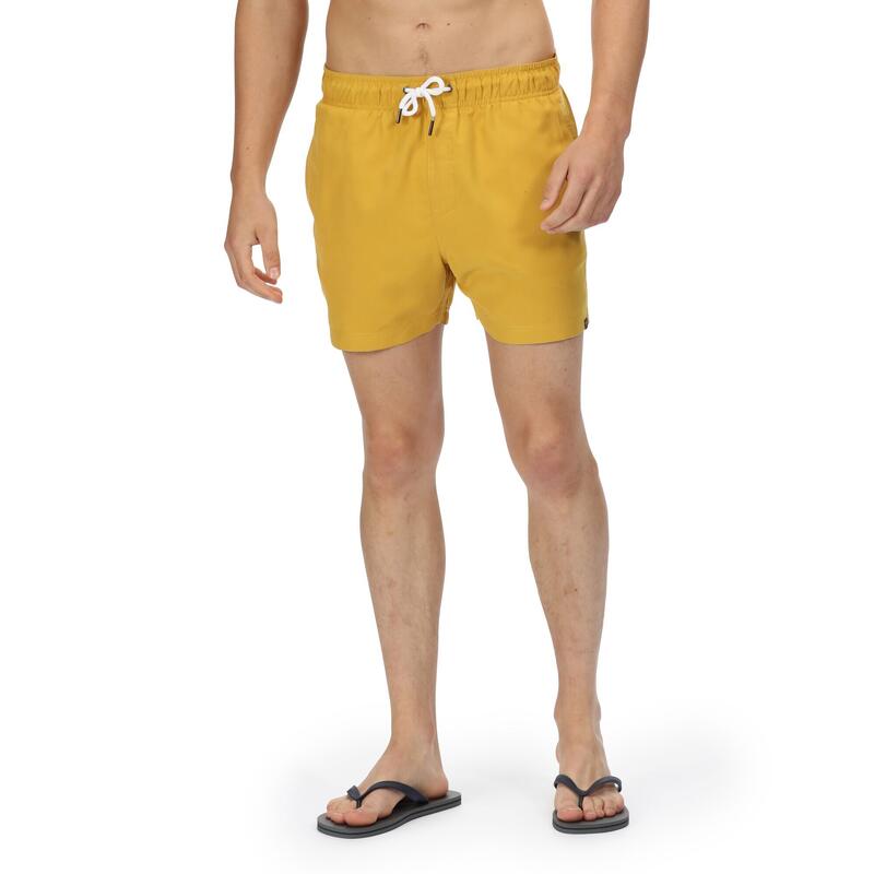 Bermudas Mawson II para Hombre Amarillo Dorado