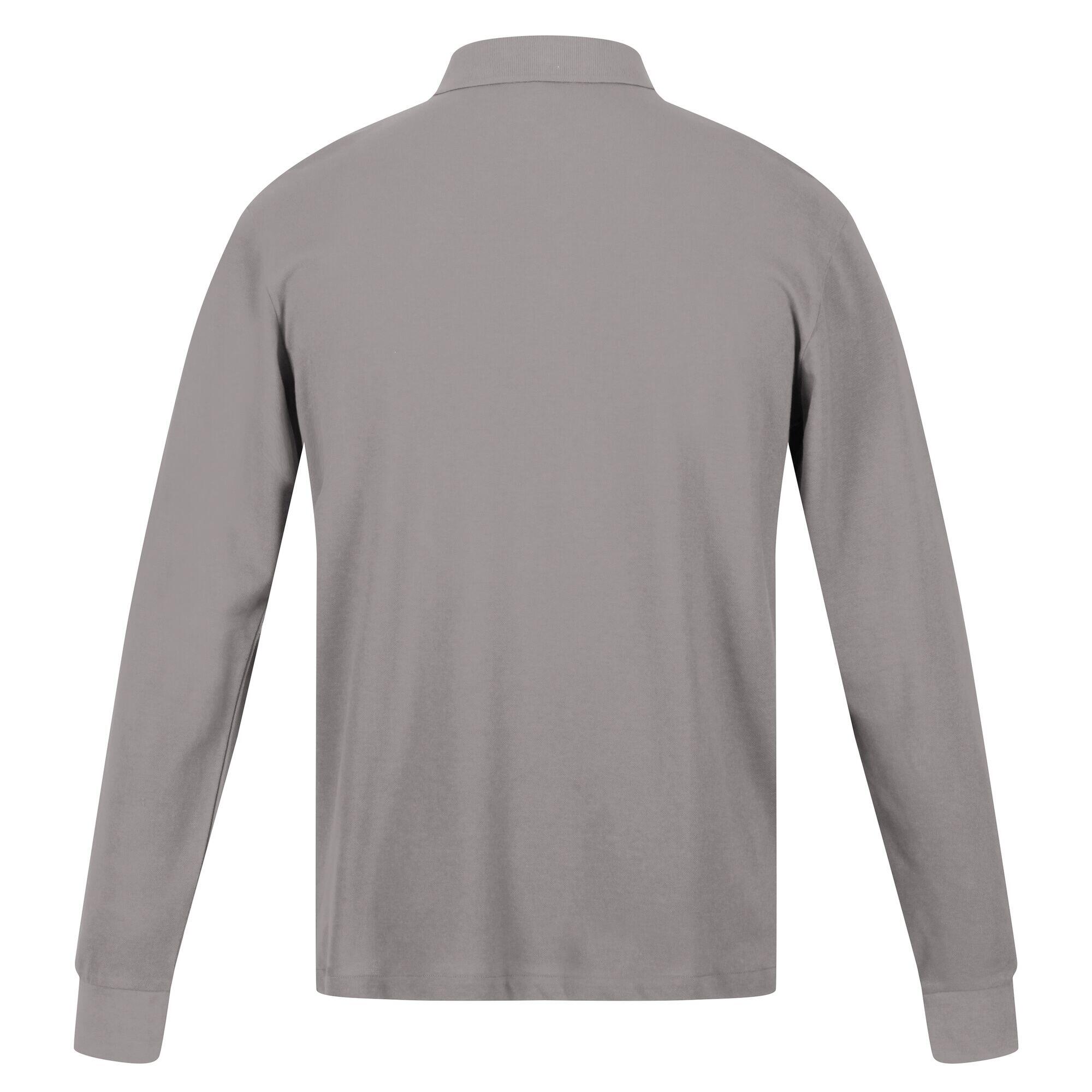 Mens Kaleb Polo Shirt (Mineral Grey) 2/5