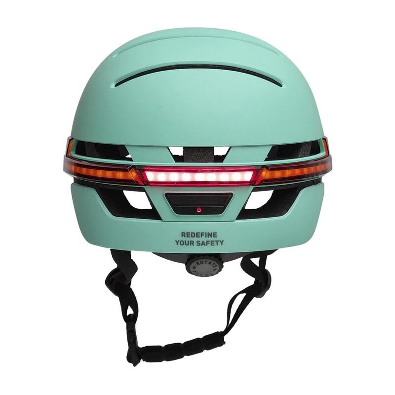 Capacete de Cidade Inteligente - Livall BH51M NEO - menta verde