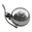 Mini Suzu Bell - Stuurklem - Mat Zilver