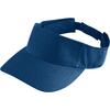 Pare-soleil - Femmes - Réglable - Fermeture velcro - Bandeau en coton (Bleu)