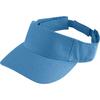 Pare-soleil - Femmes - Réglable - Fermeture velcro - Bandeau en coton (Bleu)