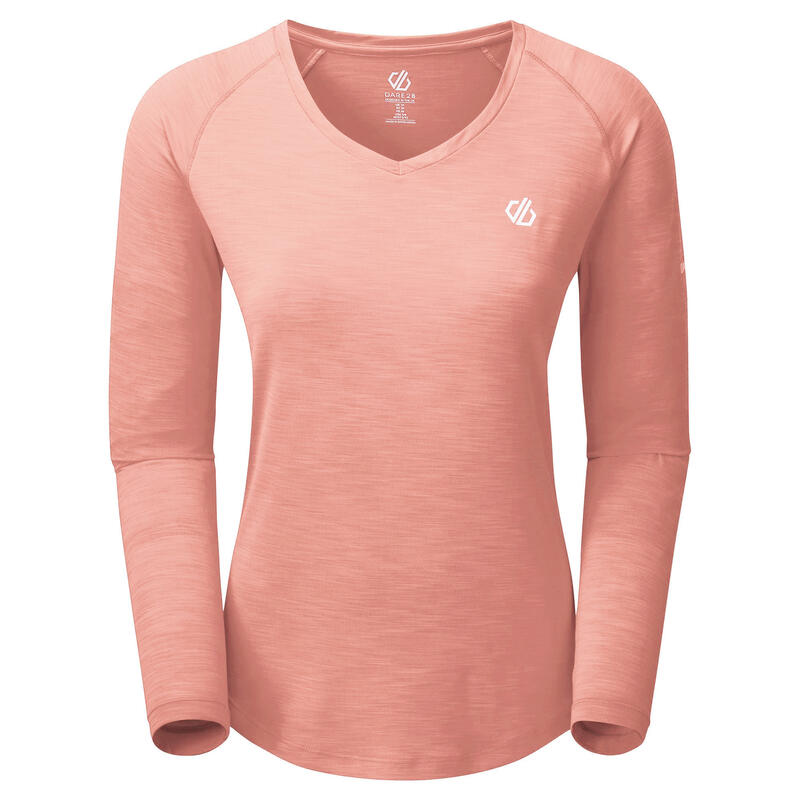 Tshirt de sport DISCERN Femme (Rose pâle)