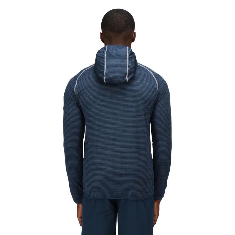 Heren Yonder Full Zip Hoodie (Maanlicht Denim)