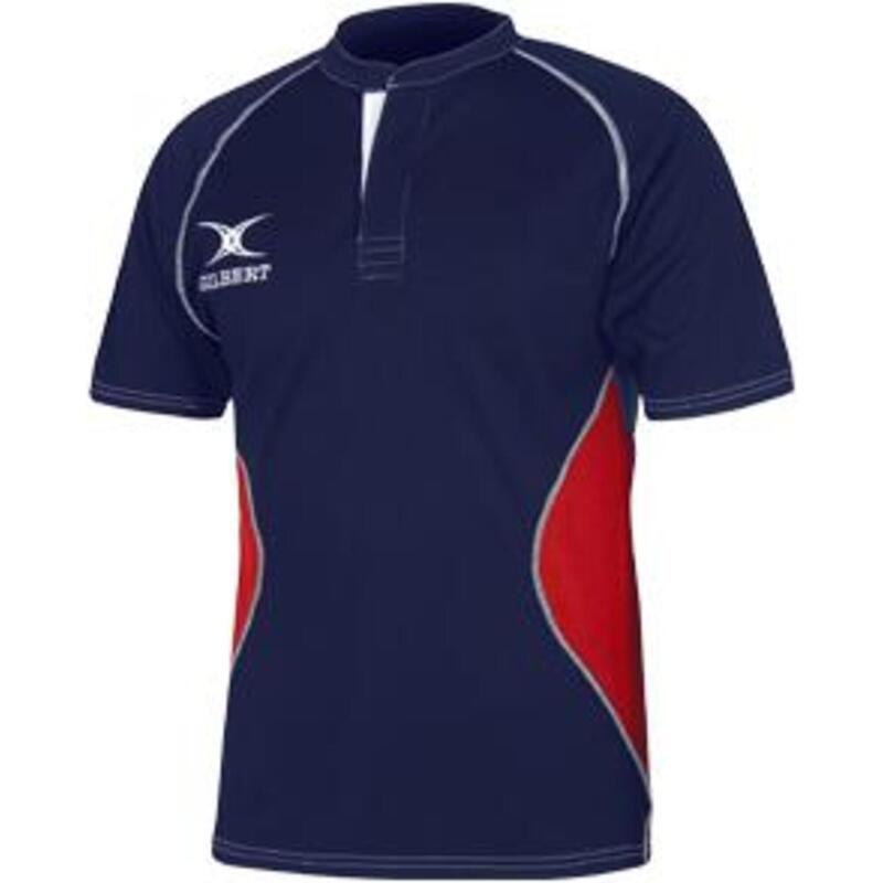 Gilbert SHIRT XACT V2 NAVY/RED L