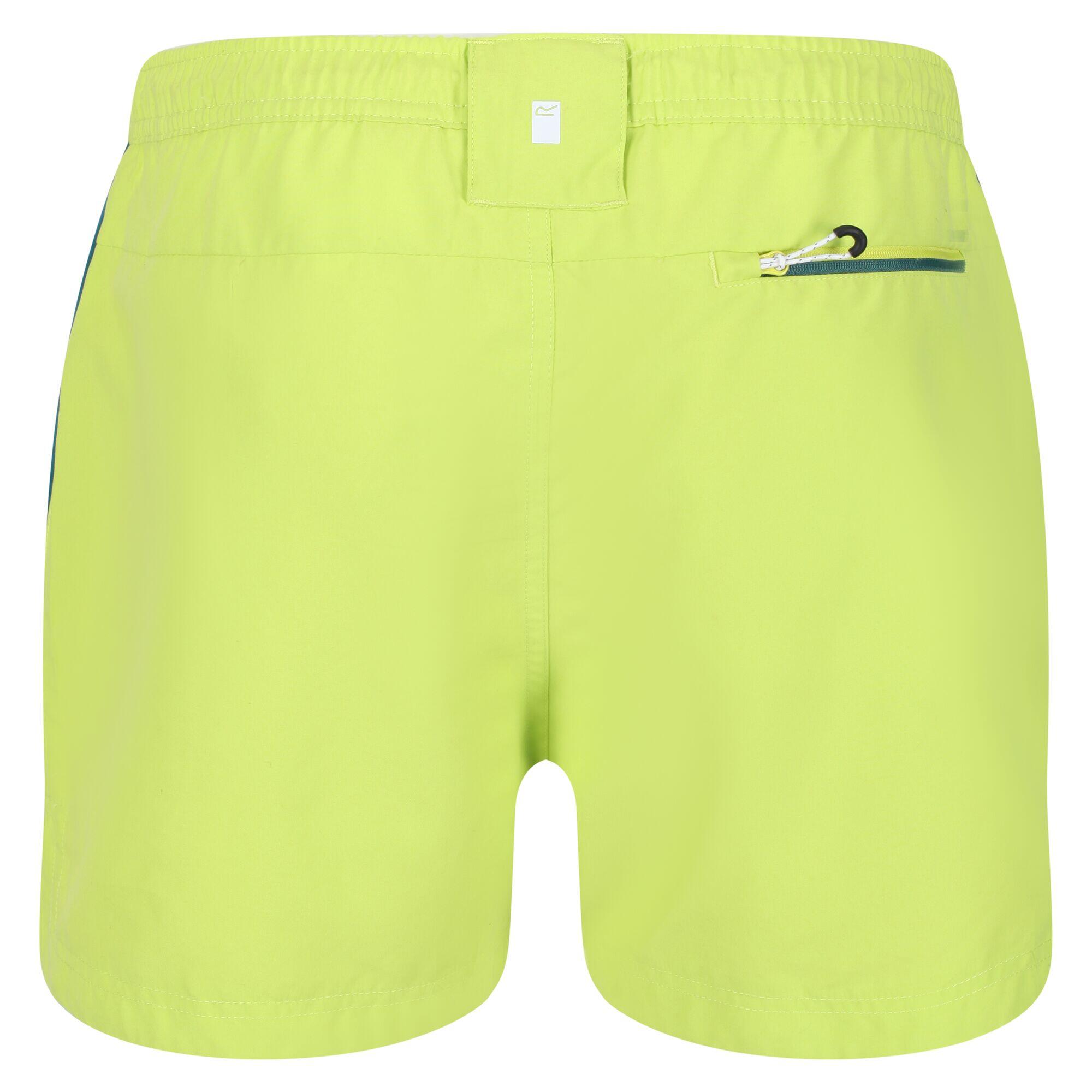 Mens Rehere Shorts (Bright Kiwi/Pacific Green) 2/5