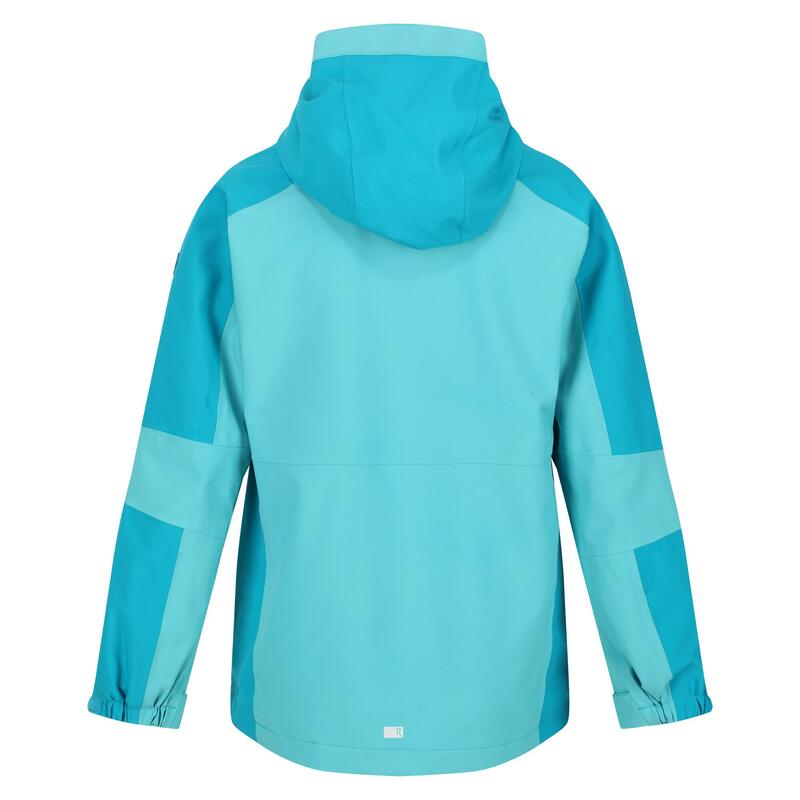 Kinderen/Kinderen Rayz Waterdicht Jasje (Turquoise/Email)