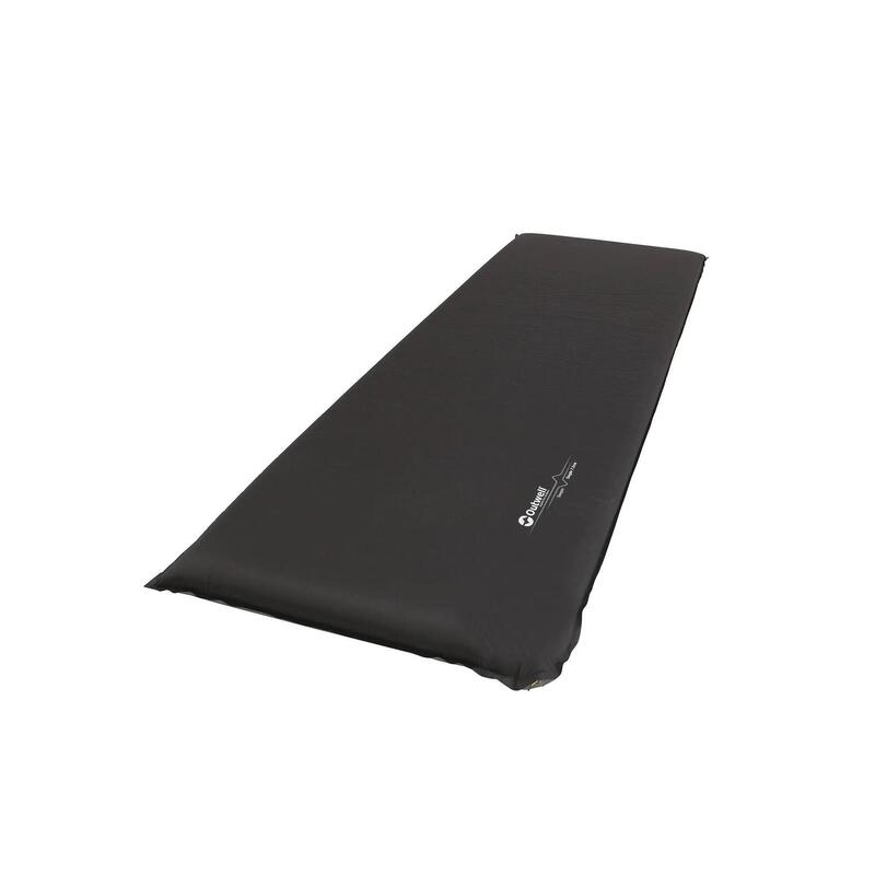 Outwell Tapis de couchage auto-gonflable Sleepin 1 place 7,5 cm Noir