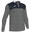 Polo manches longues Homme Joma Winner ii gris melange noir