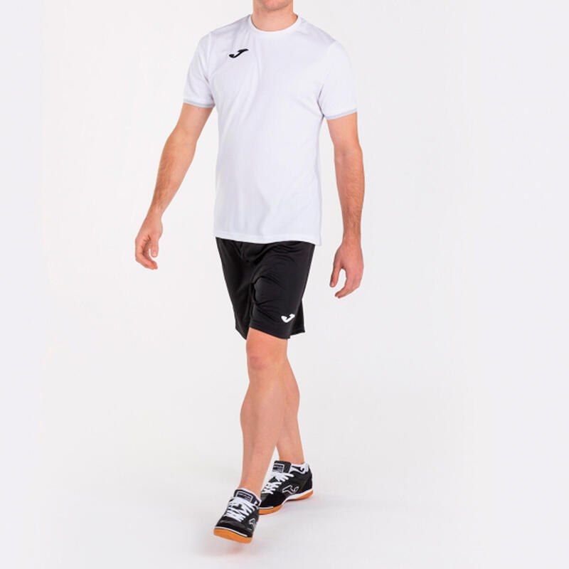 Maillot manches courtes Homme Joma Campus iii blanc