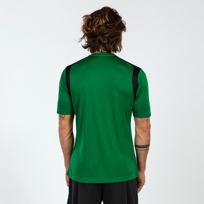 Camiseta Manga Corta Fútbol Hombre Joma Championship V Verde