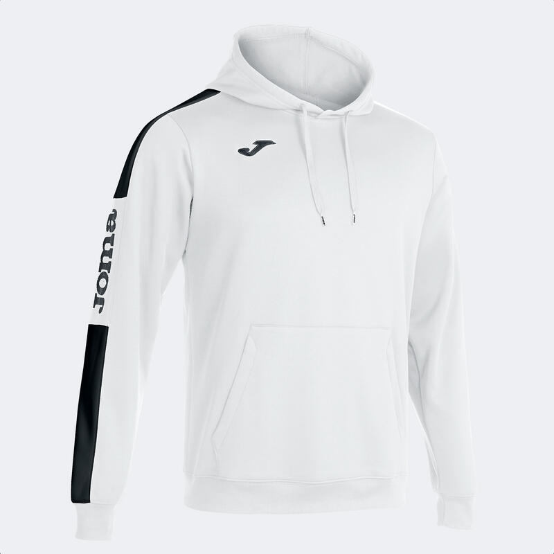 Sudadera Con Capucha Fútbol Hombre Joma Championship IV Blanco