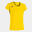 Camiseta manga corta Mujer Joma Record ii amarillo