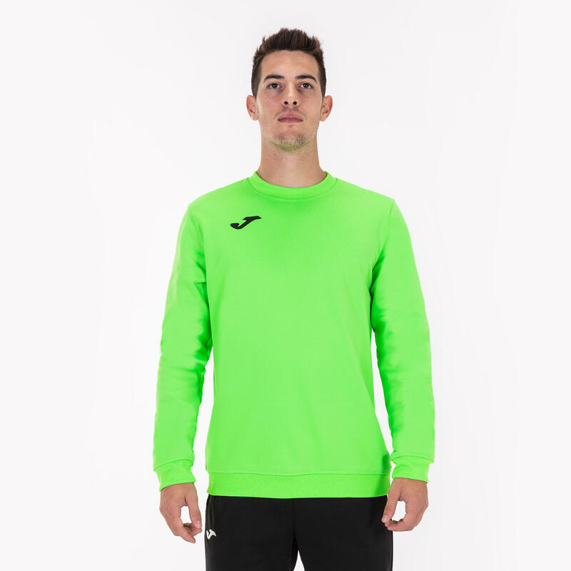 Sudadera Fútbol Niños Joma Cairo II Verde Flúor