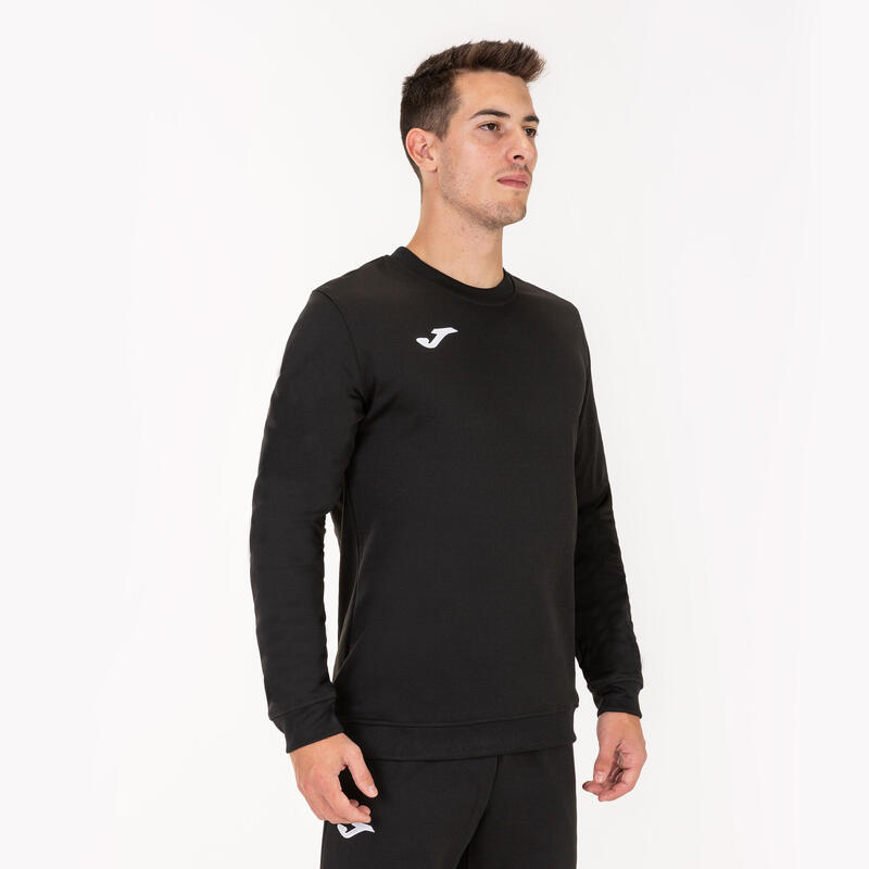 Sudadera Fútbol Hombre Joma Cairo II Negro