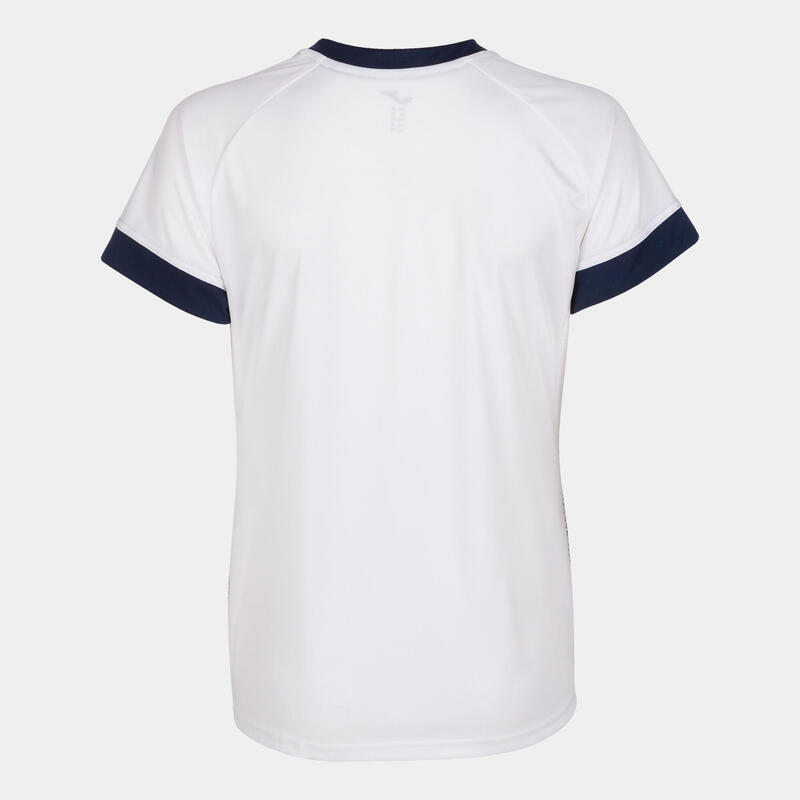 Camiseta Manga Corta Fútbol Mujer Joma Supernova III Blanco