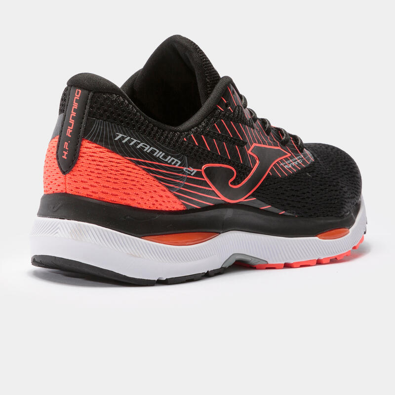 Zapatillas running Hombre Joma Titanium 21 negro coral