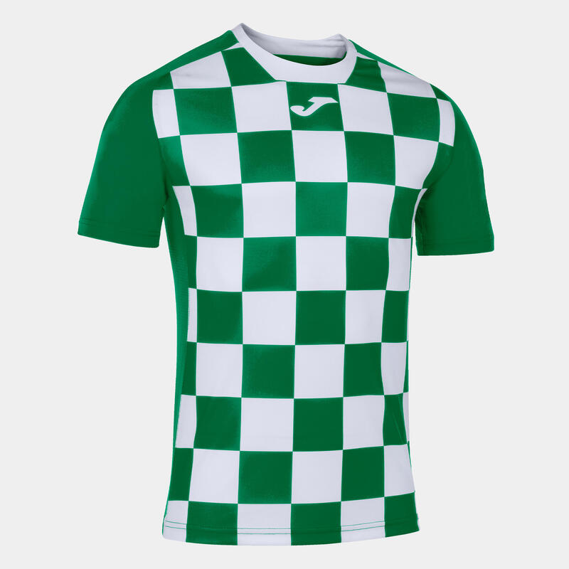 Camiseta Manga Corta Fútbol Hombre Joma Flag II Verde