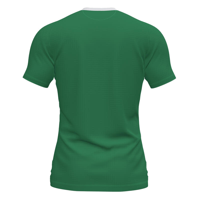 Camiseta Manga Corta Fútbol Niños Joma Flag II Verde