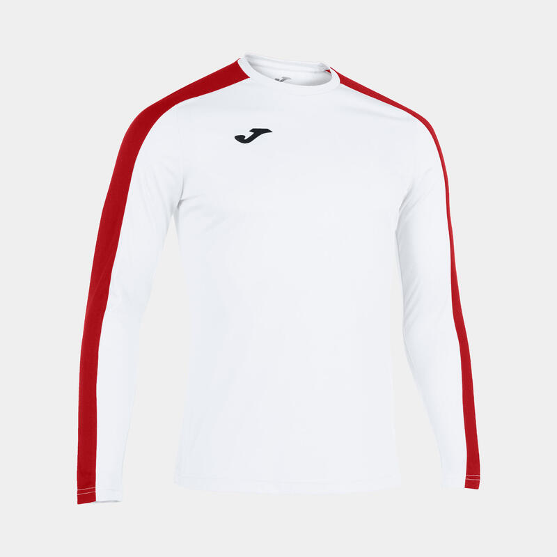 Camiseta Manga Larga Fútbol Niños Joma Academy III Blanco