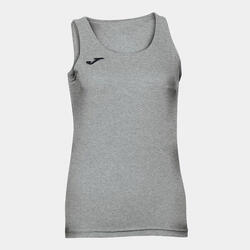 Camiseta Sin Mangas Fitness Mujer Joma Diana Gris Melange