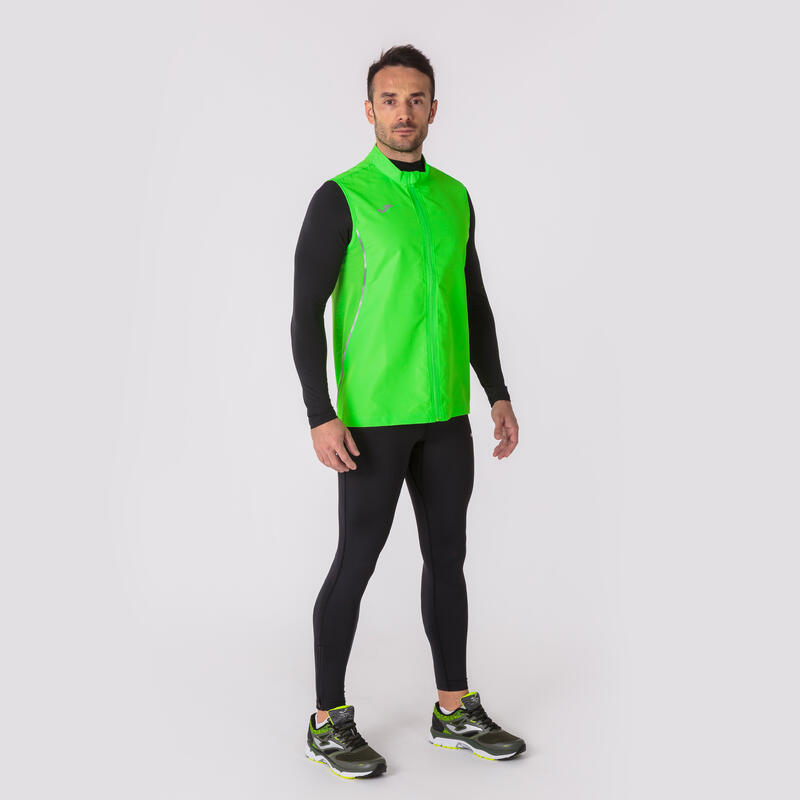 Chaleco Running Hombre Joma Record II Verde