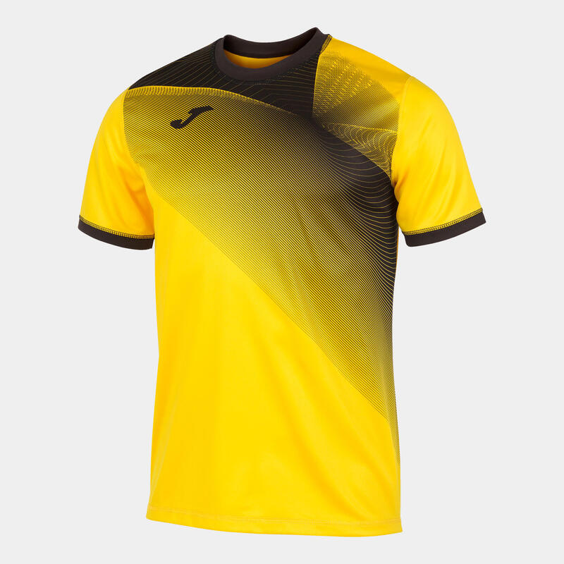 Camiseta Manga Corta Baloncesto Niños Joma Hispa II Amarillo