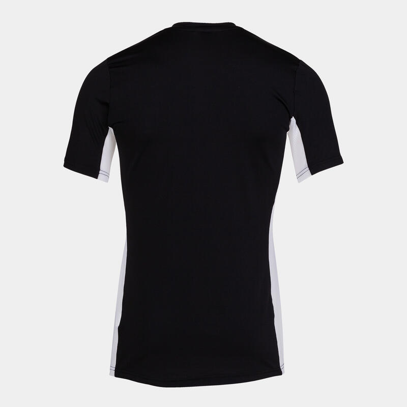 Camiseta manga corta Hombre Joma Superliga negro blanco