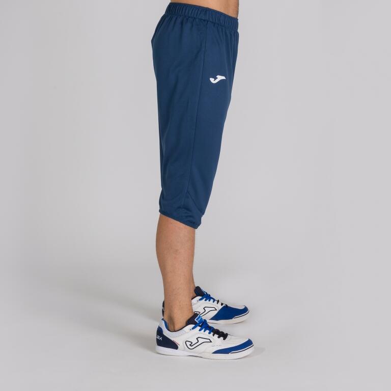 Pantalón 3/4 Fútbol Hombre Joma Vela Marino