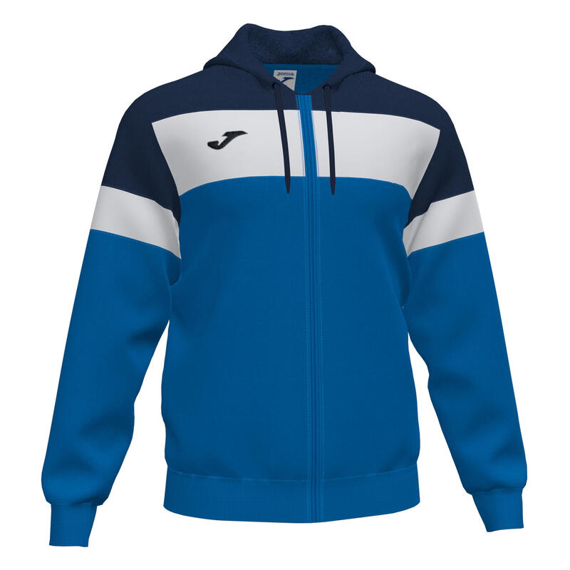 Chaqueta Con Capucha Fútbol Niños Joma Crew IV Royal