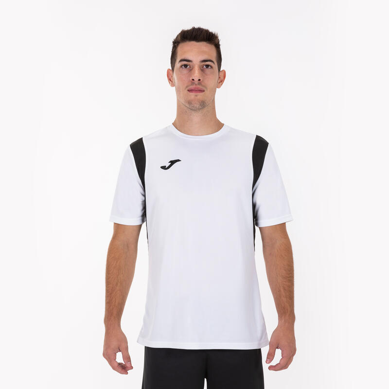 Camiseta Manga Corta Fútbol Niños Joma Dinamo Blanco