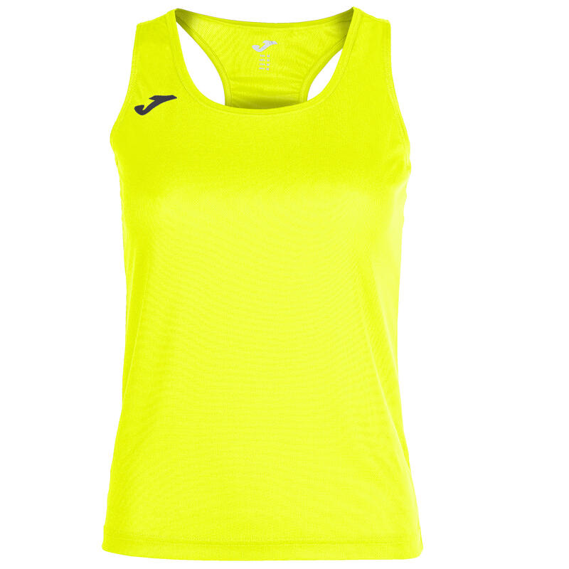 Camiseta tirantes Mujer Joma Siena ii amarillo flúor