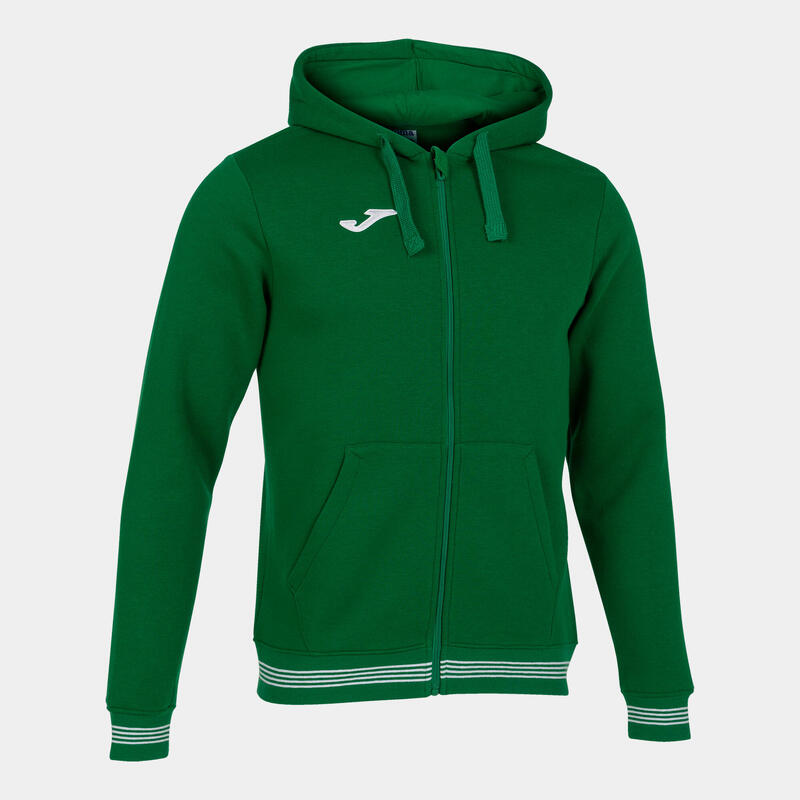 Chaqueta Con Capucha Fútbol Hombre Joma Campus III Verde