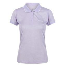 Polo manches courtes REMEX Femme (Lilas pastel)