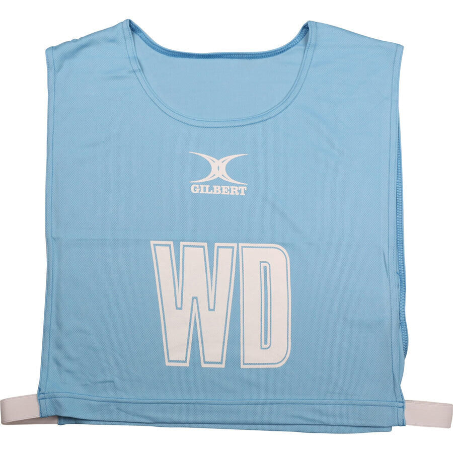 GILBERT Netball Bibs, Sky Blue