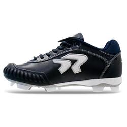 Chaussures de baseball - Femmes - Clous synthétiques - Protection du nez (Bleu)