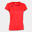 Camiseta manga corta Mujer Joma Record ii coral flúor