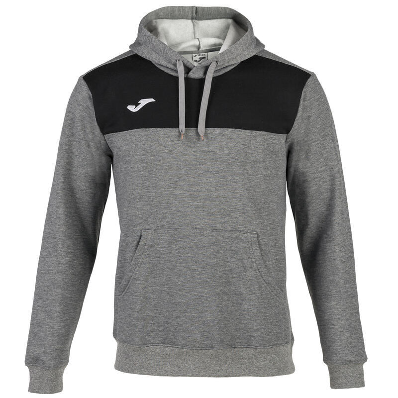 Sudadera con capucha Niño Joma Winner gris melange negro