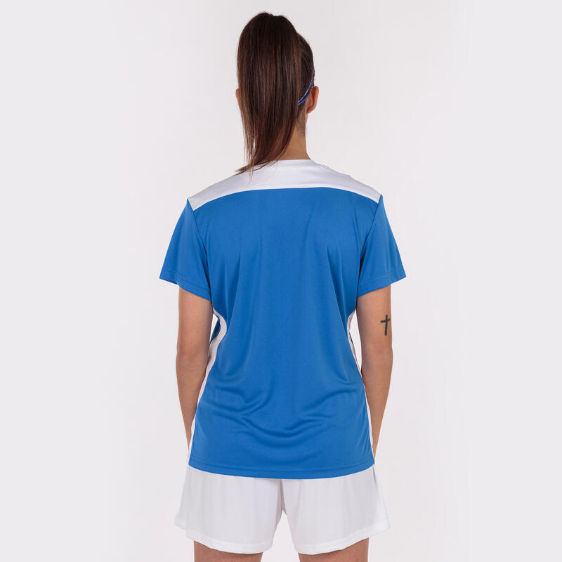 Camiseta Manga Corta Fútbol Mujer Joma Championship VI Royal