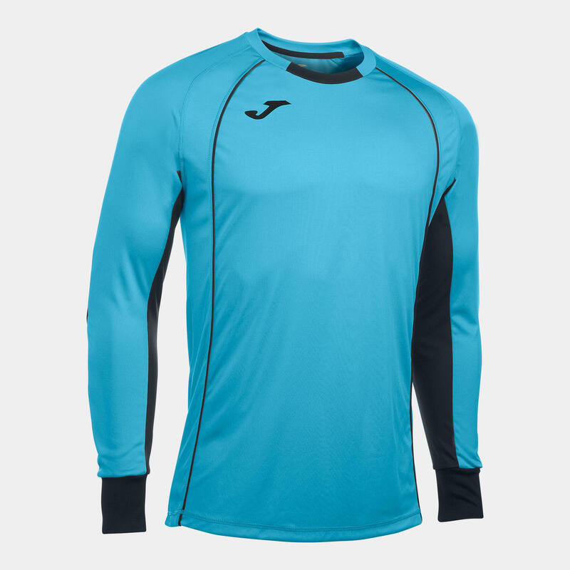 Camiseta Manga Larga Fútbol Hombre Joma Protec Turquesa