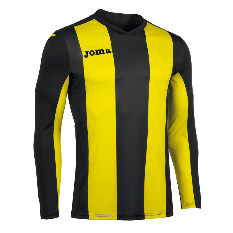 Camiseta manga larga Niño Joma Pisa negro amarillo