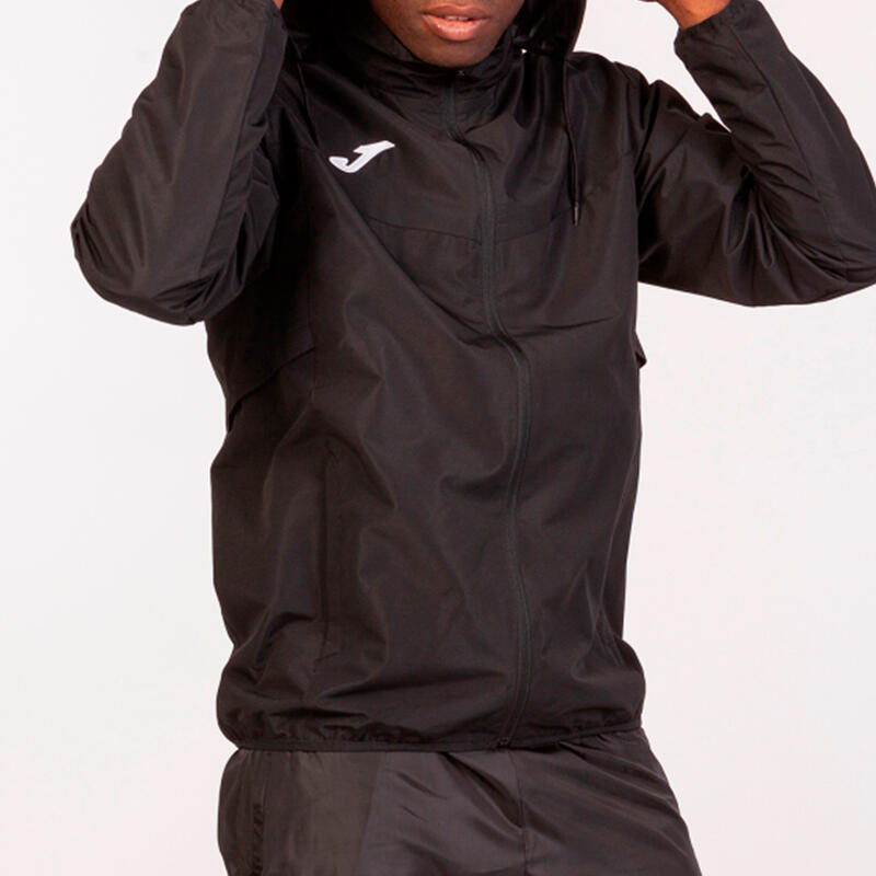 Férfi dzseki, Joma Breme Rain Jacket, fekete