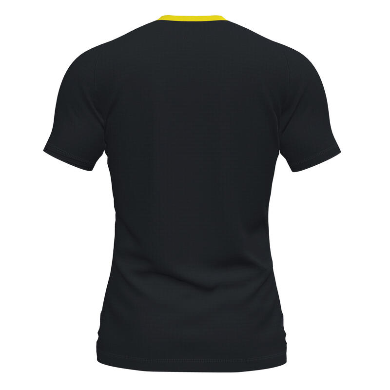 Camiseta Manga Corta Fútbol Hombre Joma Flag II Negro