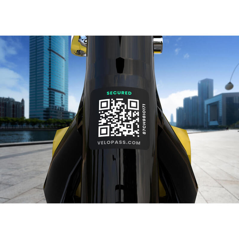 Velopass - ID digitale della bicicletta - Sicurezza della bicicletta - Antifurto