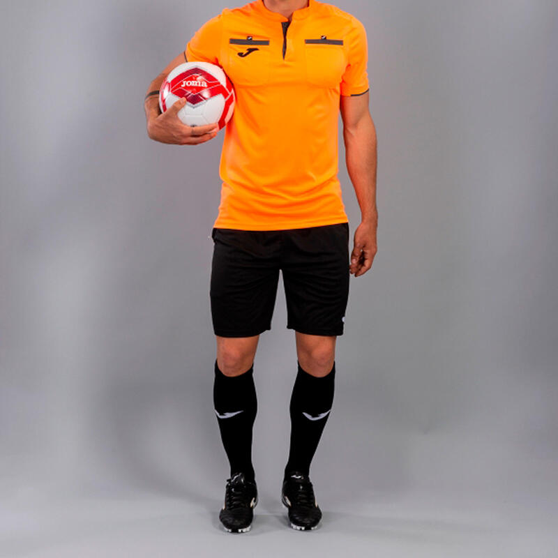 Camiseta Manga Corta Fútbol Hombre Joma Referee Naranja