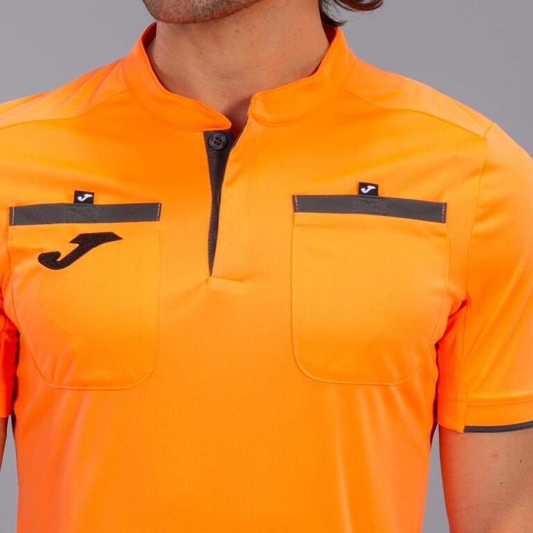 Camiseta Manga Corta Fútbol Hombre Joma Referee Naranja